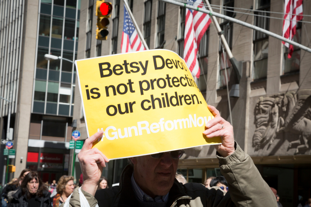 Betsy DeVos, firearms, guns