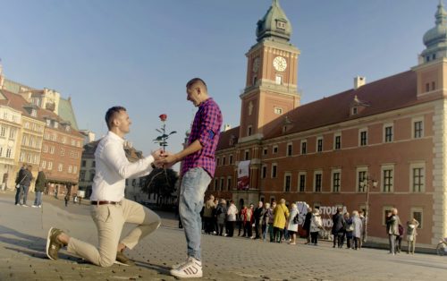 Jakub and Dawid get "engaged" in Poland. Jakub and Dawid get "engaged" in Poland.