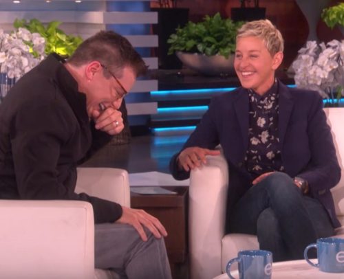 Ellen and Sean Hayes