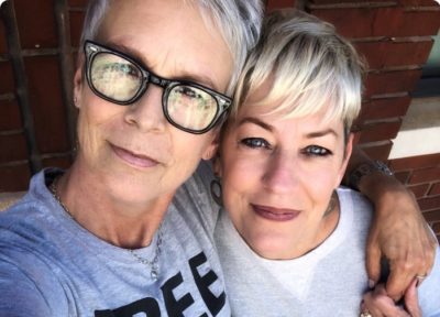 Jamie Lee Curtis and Sarah Cunningham