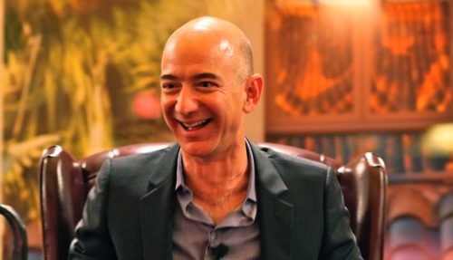 Jeff Bezos at the 2010 ENCORE Awards Jeff Bezos at the 2010 ENCORE Awards