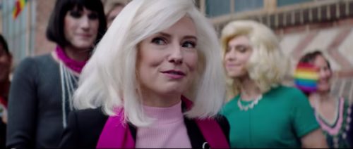 Actress Sugar Lyn Beard portrays Edie Windsor in Drunk History's version of the battle to win marriage equality. Actress Sugar Lyn Beard portrays Edie Windsor in Drunk History's version of the battle to win marriage equality.