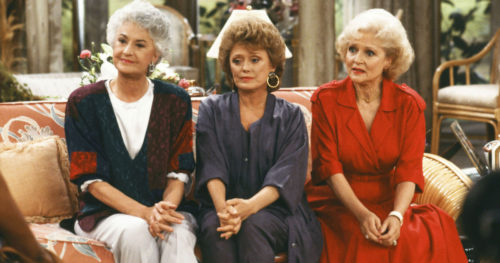 Bea Arthur, Rue McClanahan and Betty White in "Golden Girls" Bea Arthur, Rue McClanahan and Betty White in "Golden Girls"
