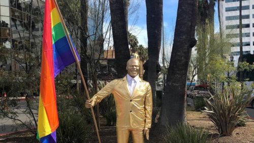 Plastic Jesus, Kevin Hart, Hollow Apology, statue