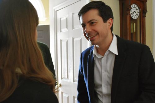 South Bend, Indiana, mayor and 2020 presidential candidate Pete Buttigieg South Bend, Indiana, mayor and 2020 presidential candidate Pete Buttigieg