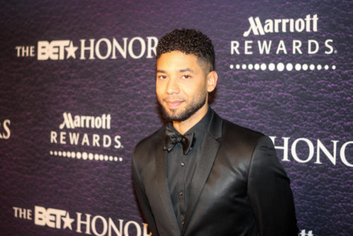 Out actor Jussie Smollet Out actor Jussie Smollet