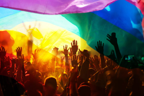 rainbow flag, pride event, pride parade