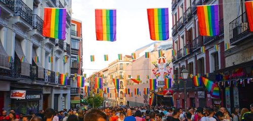 Gay pride in Madrid