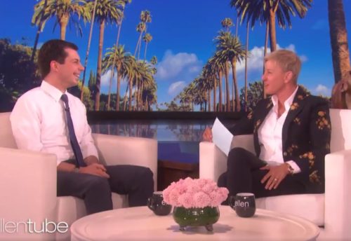 Pete Buttigieg on Ellen's show