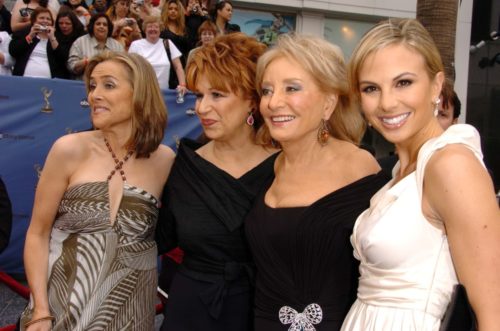 Meredith Vieira, Joy Behar, Barbara Walters and Elisabeth Hasselbeck at The 33rd Annual Daytime Emmy Awards at Kodak Theatre on April 28, 2006 in Hollywood, CA. Meredith Vieira, Joy Behar, Barbara Walters and Elisabeth Hasselbeck at The 33rd Annual Daytime Emmy Awards at Kodak Theatre on April 28, 2006 in Hollywood, CA.
