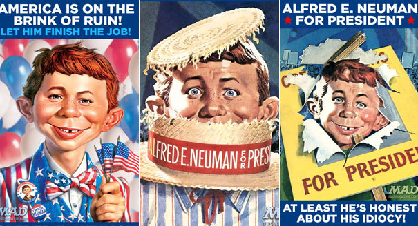 pete buttigieg, alfred e neuman, Trump, nicknames