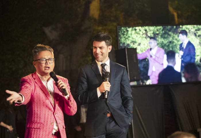 Alec Mapa and Max Greenfield host the Family Equality Los Angeles Impact Awards.