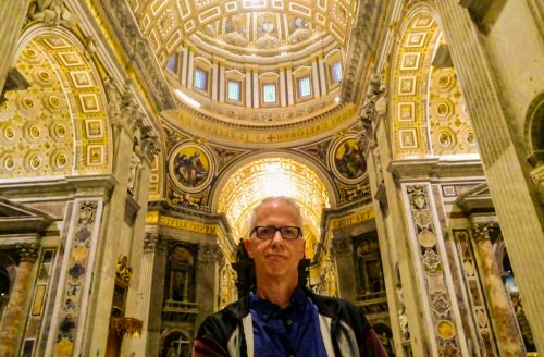 Michael Jensen at the Vatican