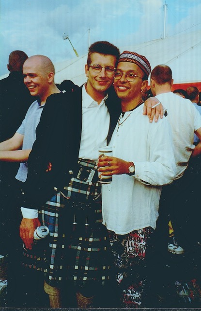 Julian Hair (left) and David Warren (right), EuroPride 1992