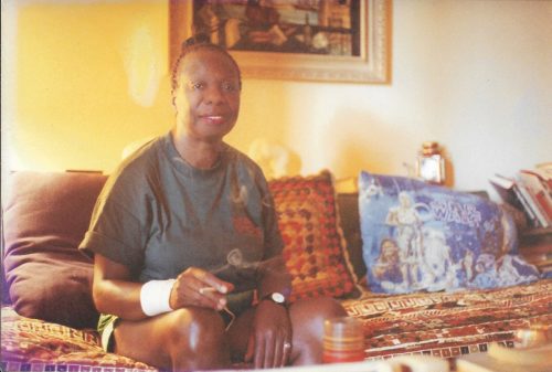 Nina Simone at home in Los Angeles, 1992. 