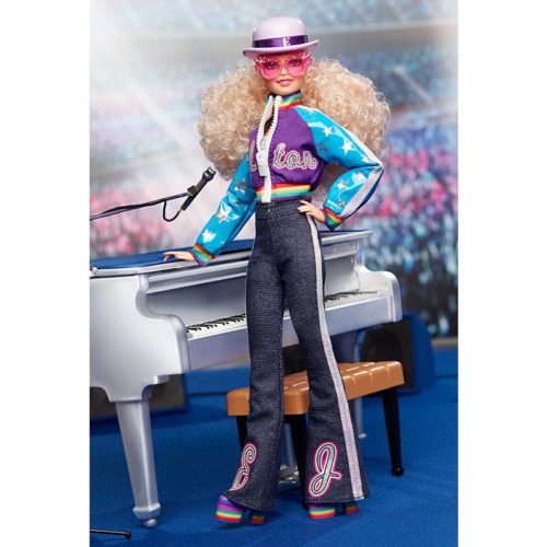 The Elton John-inspired Barbie doll is a hot collector's item this year