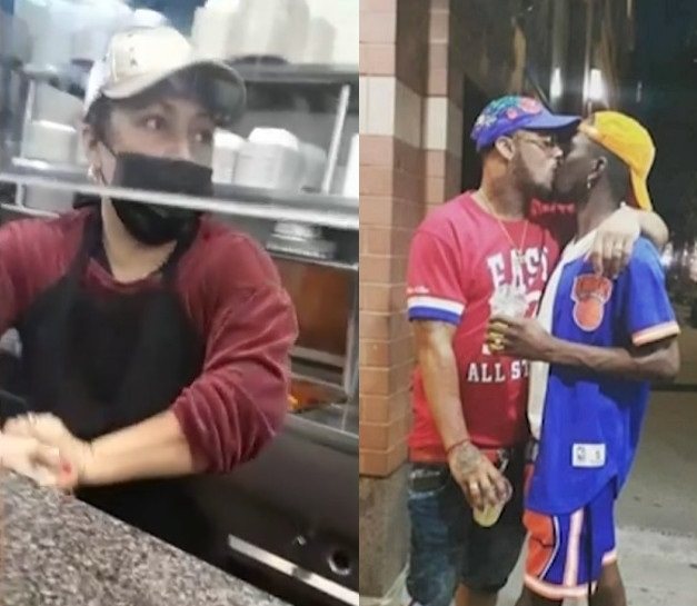 The employee in the video/Nelson Ayala and Jamel Brown Jr.