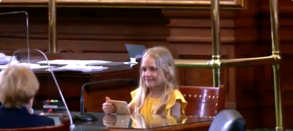 4th grader shames GOP Texas senators who have been "attacking me since Pre-K"