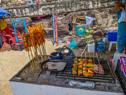 Small businesses like this were devastated by the lack of tourists. 