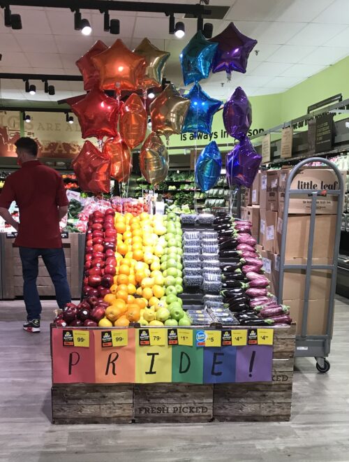 Pride in Pictures, Grocery Store Display