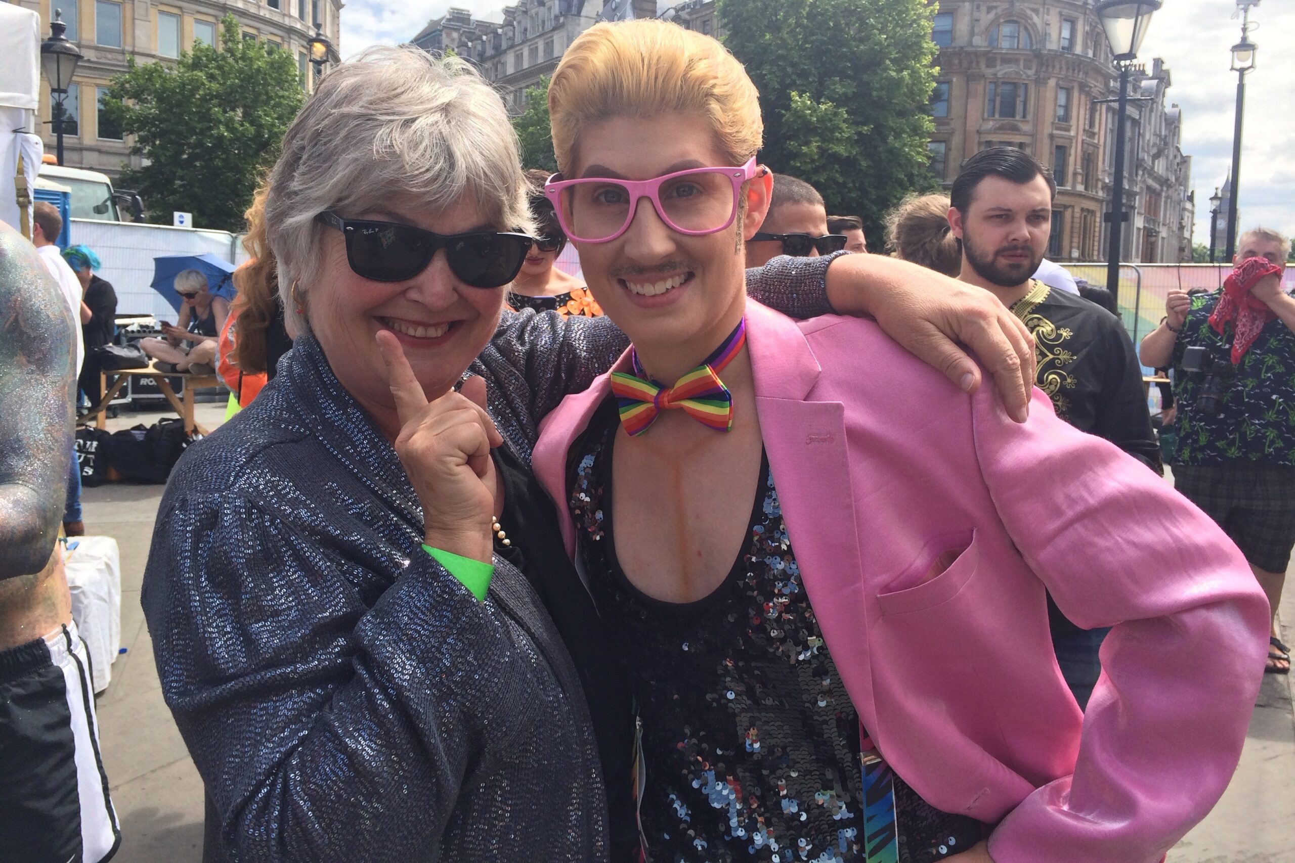 Pride in Pictures: Reuniting with friends
