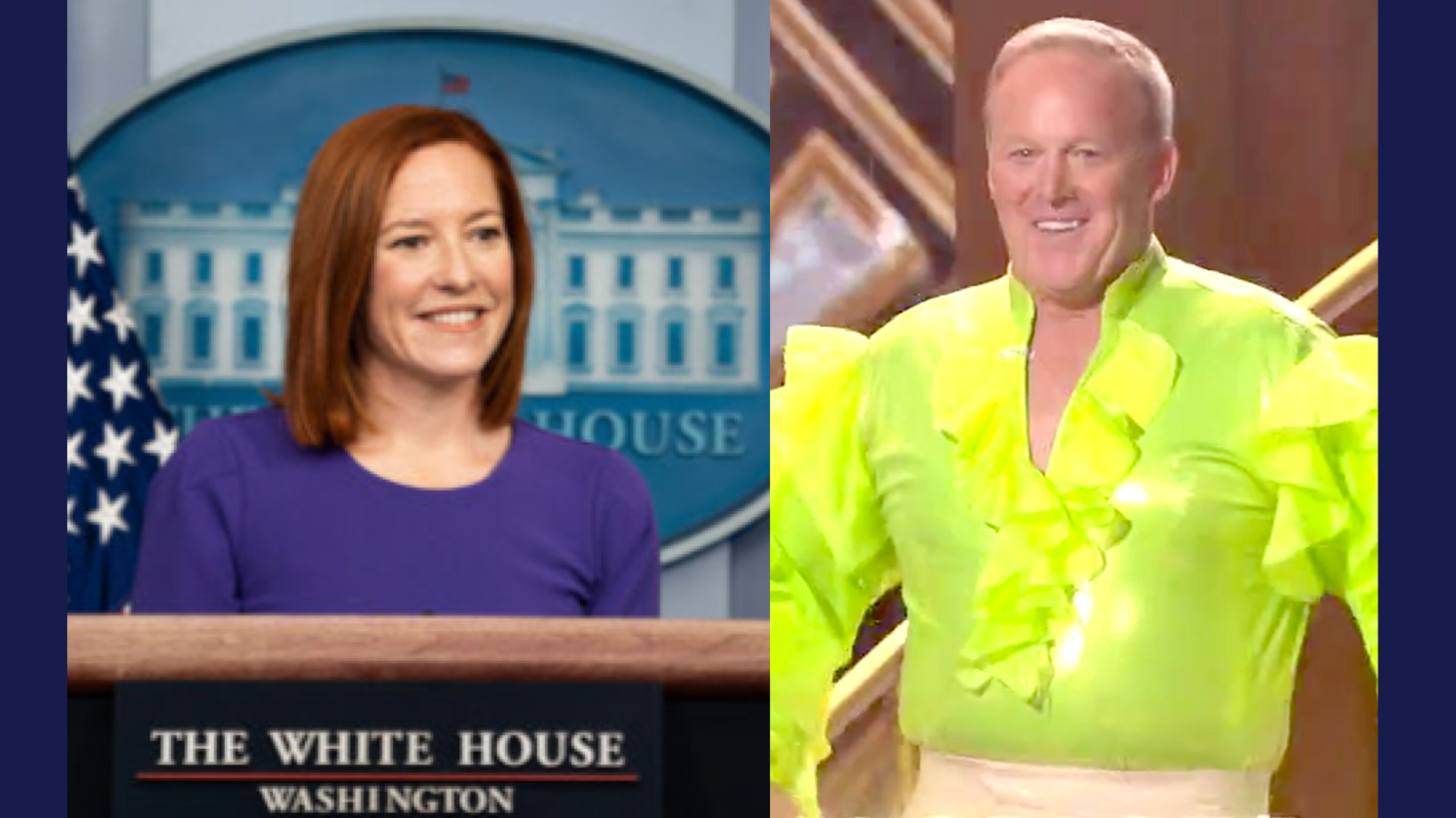 Sean Spicer is angry at Jen Psaki because she “chose to” answer a reporter’s question