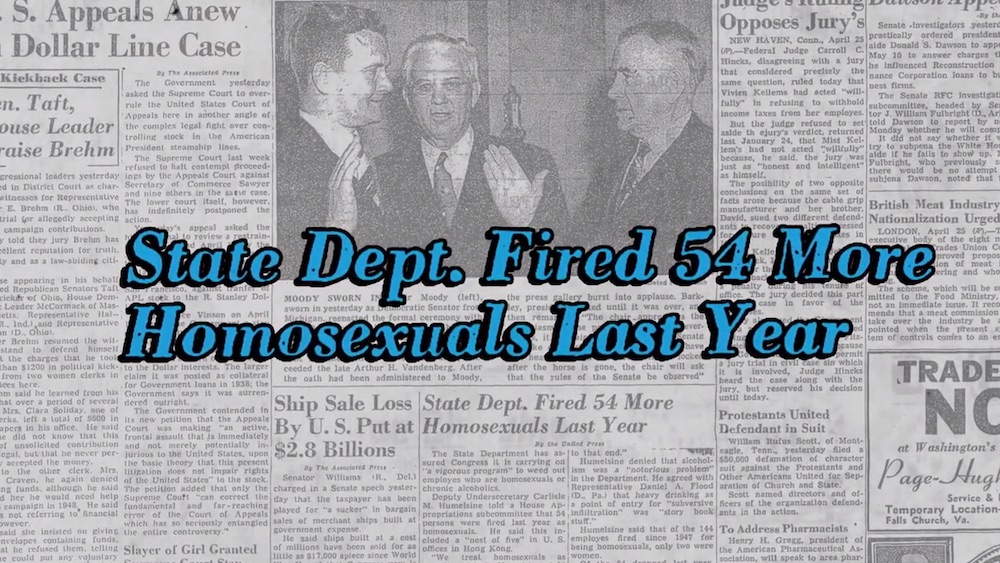 An American apology for decades of anti-LGBTQ persecution is long overdue
