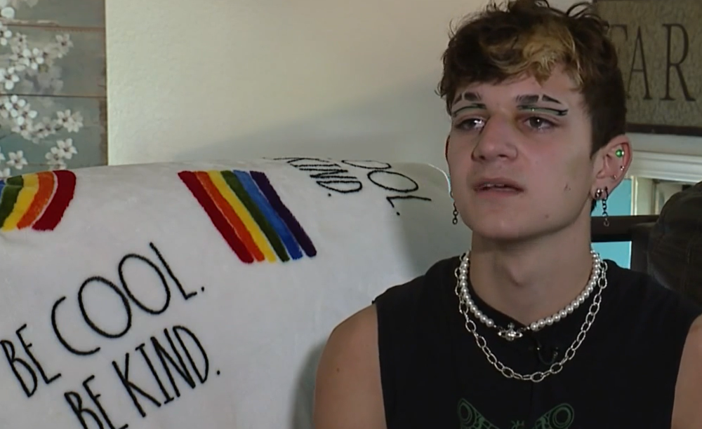 Danny Lillis says his school punished him and a friend for standing up to violent bullies