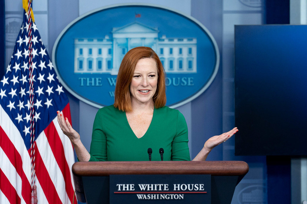 Jen Psaki shut down Fox reporter: “The former president was suggesting people inject bleach”