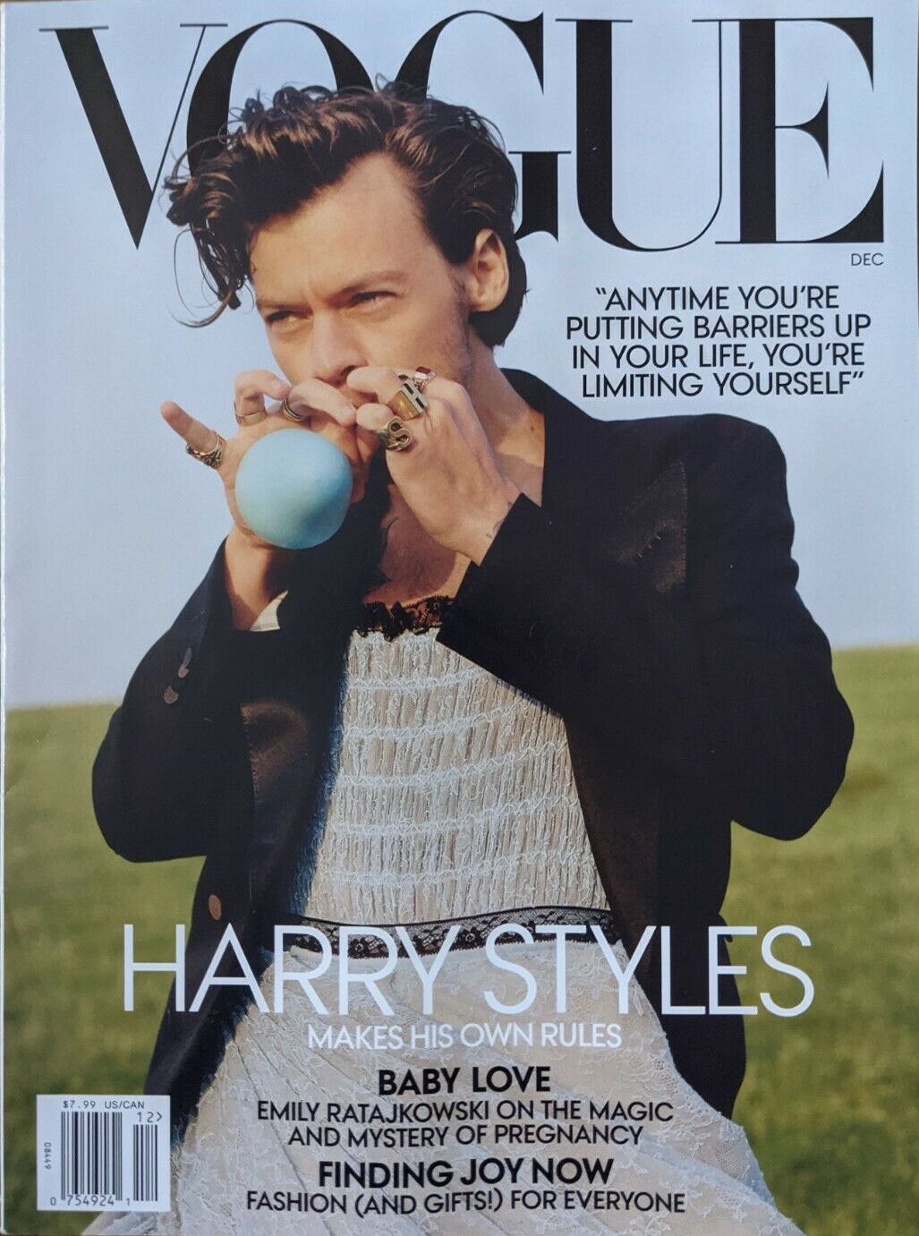 Vogue cover, Harry Styles, dress, Billy Porter, criticism