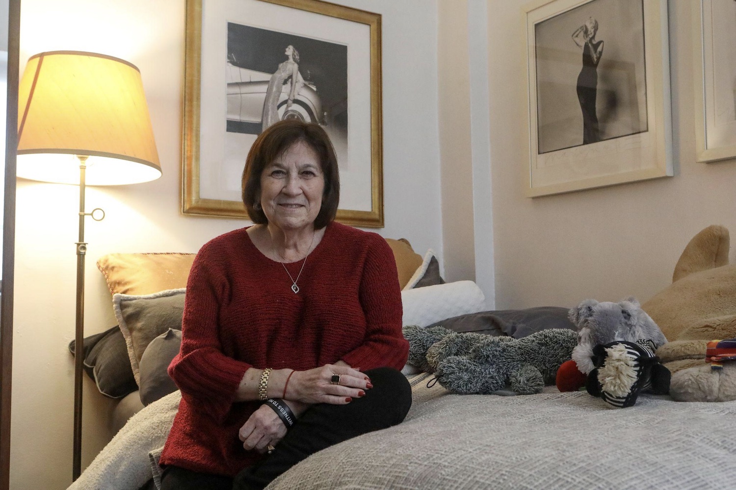 Evie Litwok in her Upper West Side apartment. Photo by Jeff Eason for LGBTQ Nation