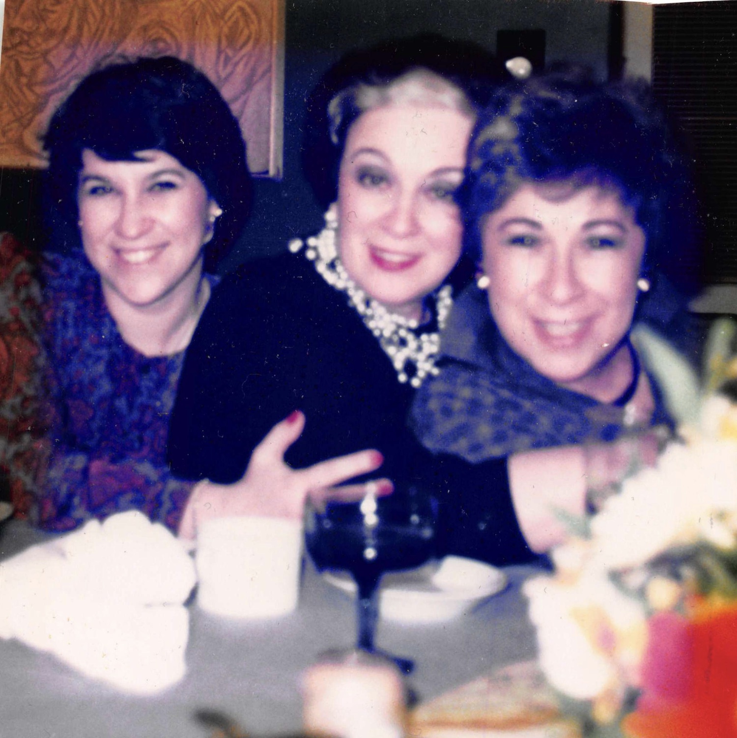 Evie, her mother, Genia, and her aunt, Bronka Kohn Serebrin. “The three of us did everything together,” Evie said. Photo courtesy Evie Litwok