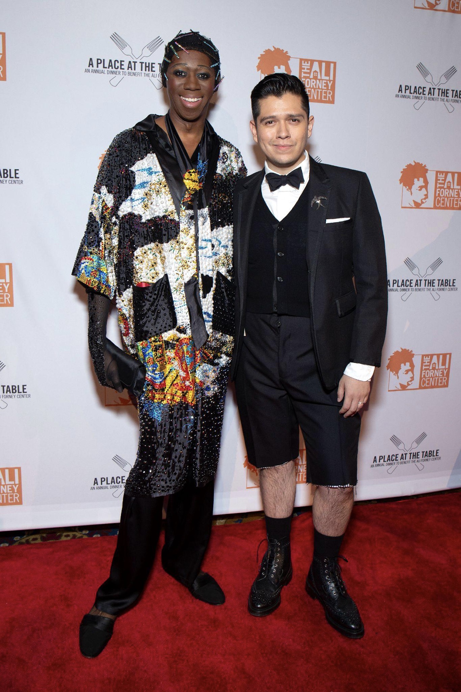 Ratelle and Miss J Alexander at the 2019 Ali Forney Center Gala in New York City. Photo by Santiago Felipe/Getty Images