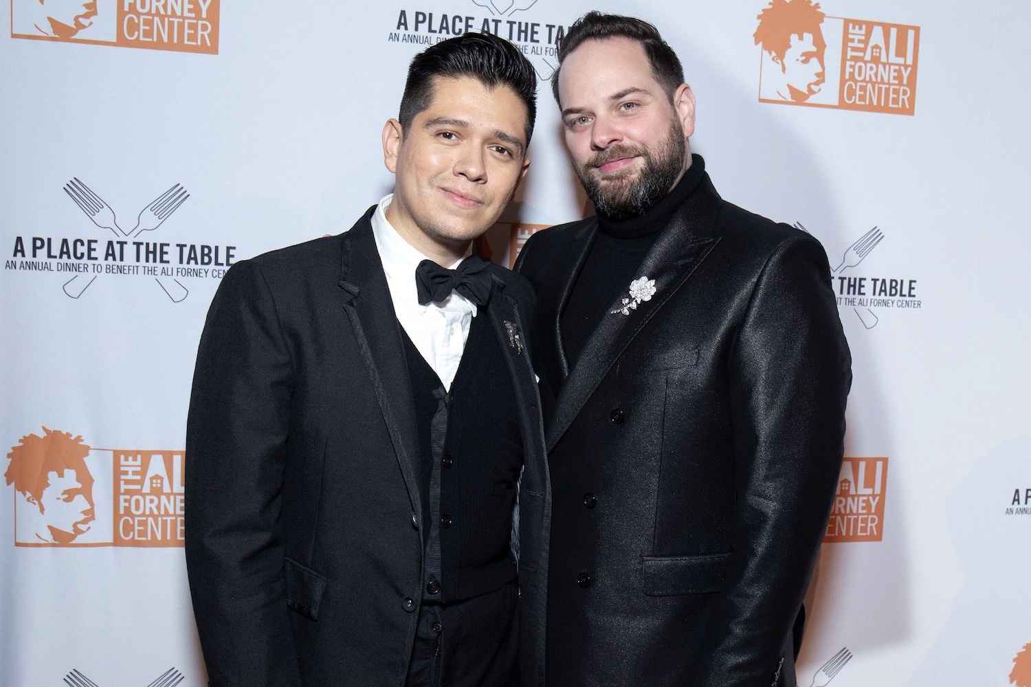 Sam and his husband Ryan at the 2019 Ali Forney Center Gala in New York City. Photo by Santiago Felipe/Getty Images