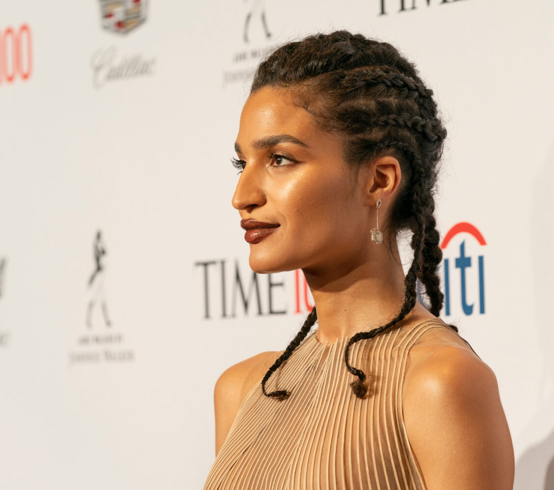 New York, NY - April 23, 2019: Indya Moore attends the TIME 100 Gala 2019 at Jazz at Lincoln Center