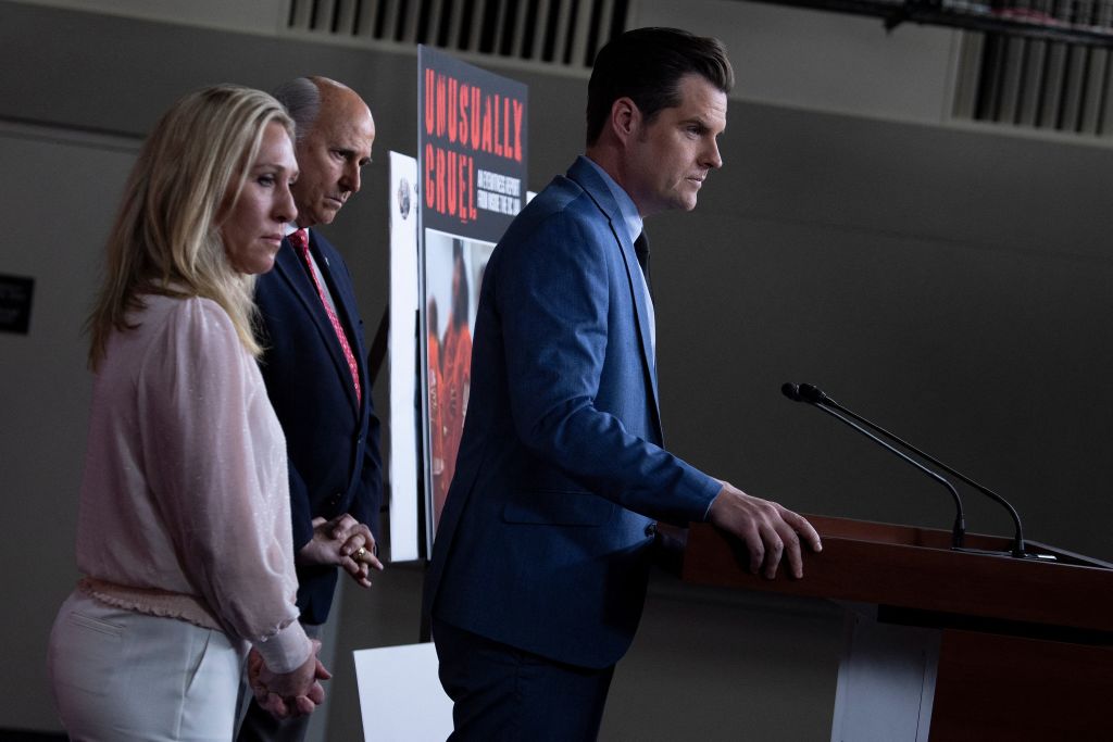 Matt Gaetz’s chilling prediction for 2022 should be a campaign ad for Democrats