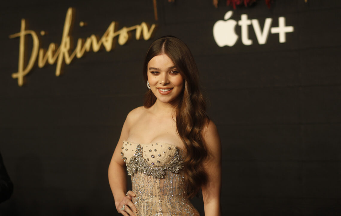 New York, NY / U.S. - October 17th, 2019: Hailee Steinfeld Attends Red Carpet Premiere of Apple's DICKINSON