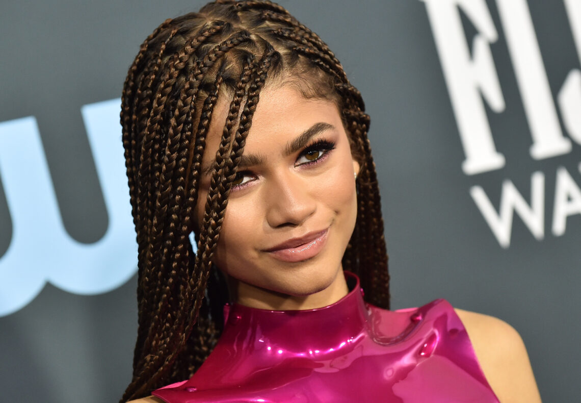 Zendaya Coleman arrives for the 25th Annual Critics' Choice Awards on January 12, 2020 in Santa Monica, CA