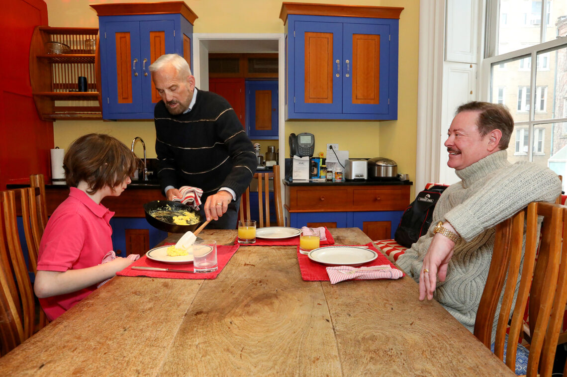 Andrew Solomon and family