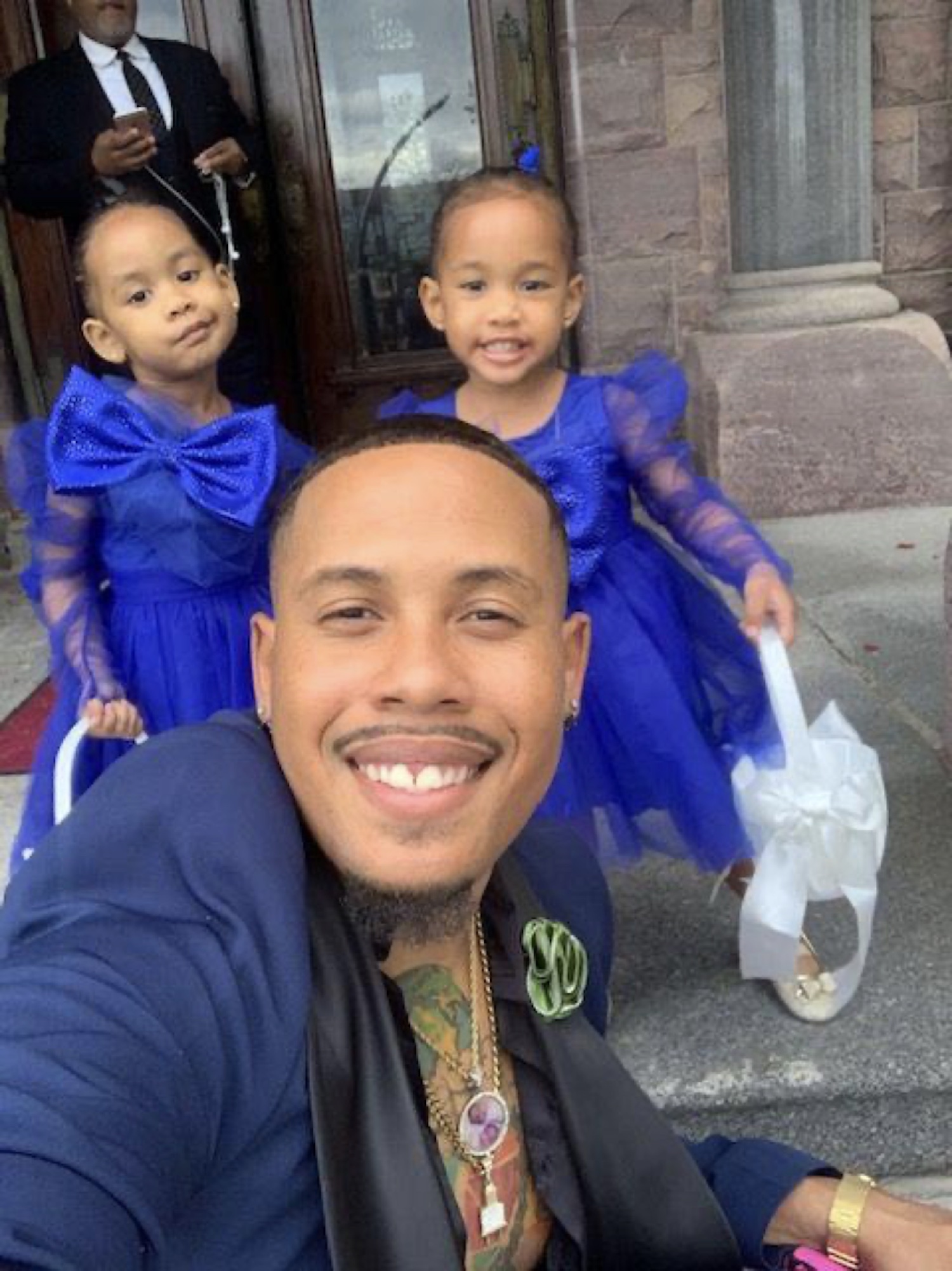 Cooper said learning to say ‘no’ to his daughters has been the toughest lesson of fatherhood. Credit: Ricardo Cooper