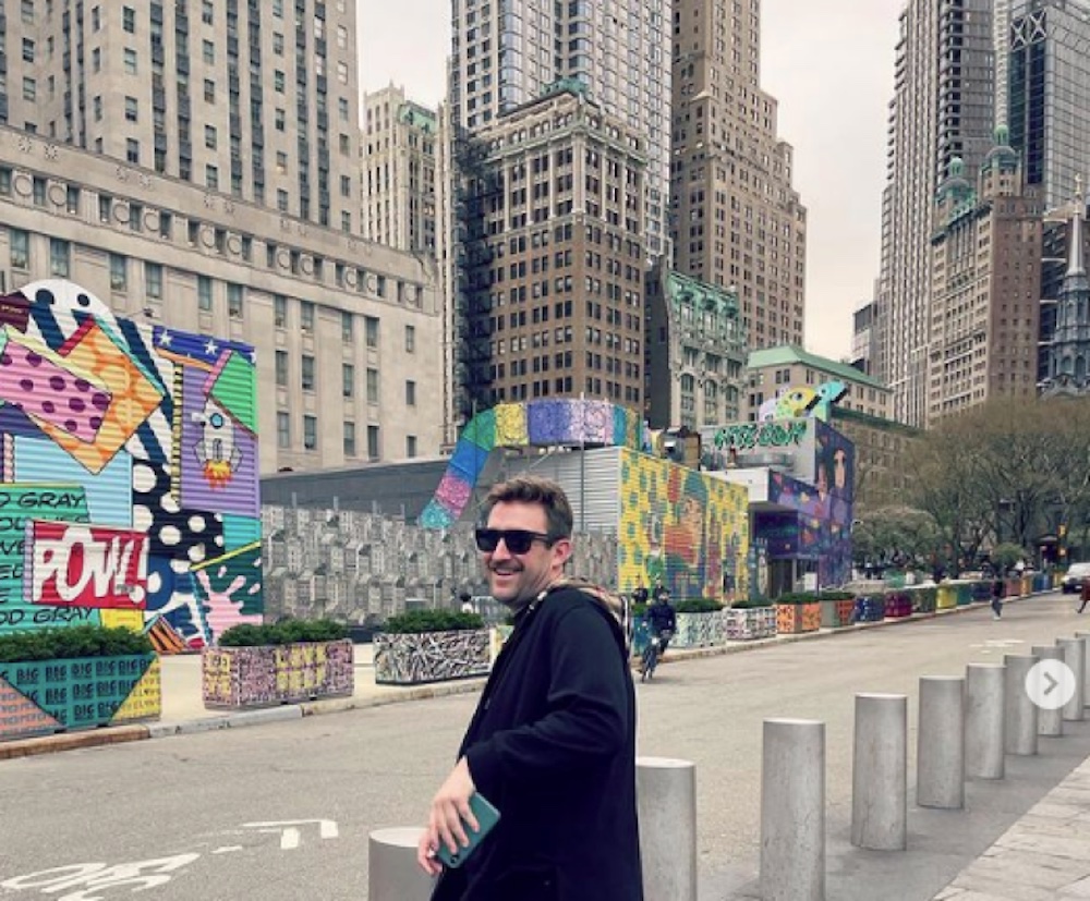 Logan Lee on a recent trip to Manhattan. Photo courtesy of Logan Lee