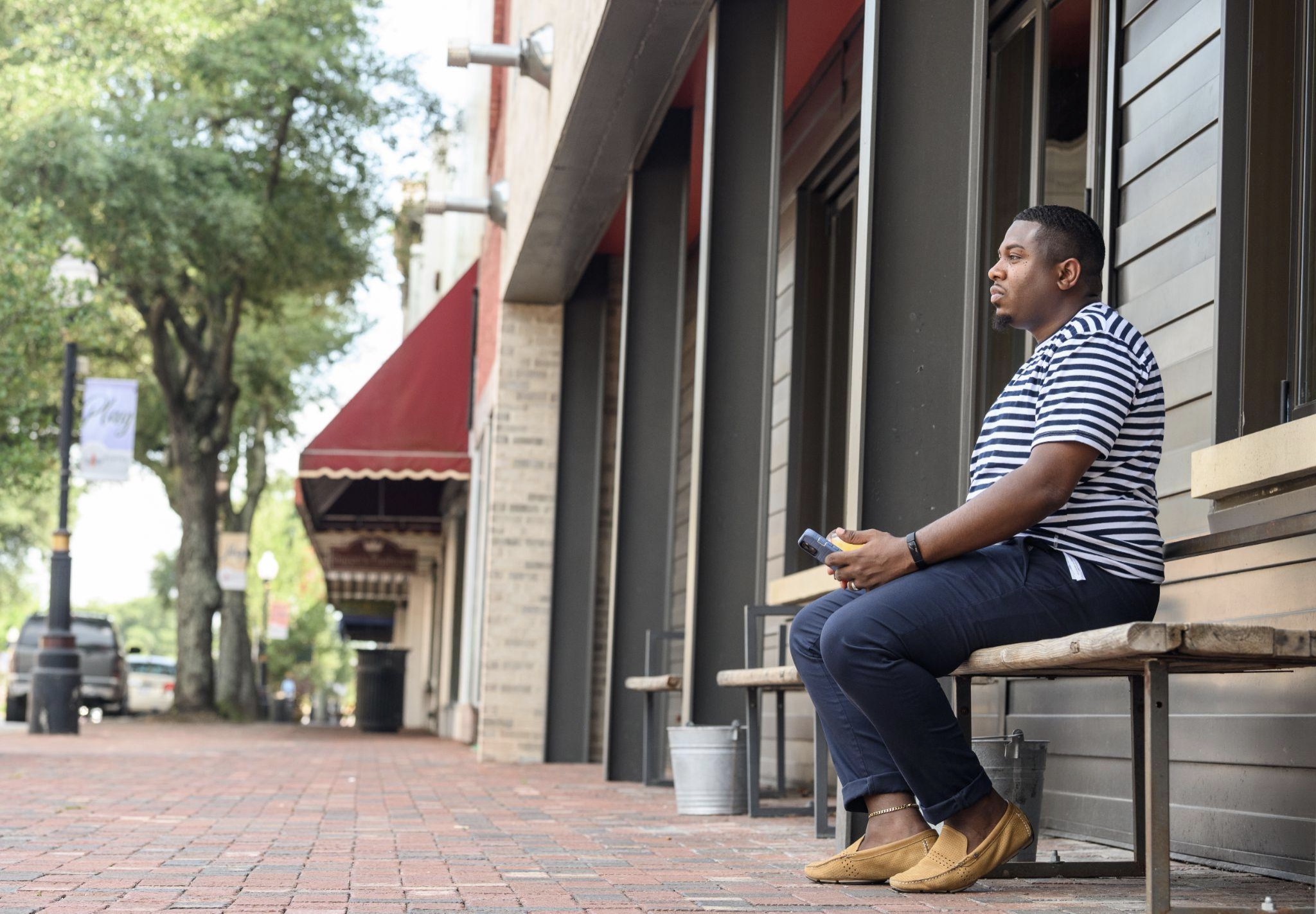 Brian Alston-Carter in Sumter, South Carolina. Photo by CrushRush Photography for LGBTQ Nation