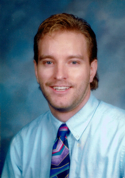 Rodney Wilson during school year 1993-94, when he came out to his students and founded LGBTQ History Month USA.