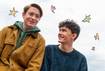 Kit Connor and Joe Locke in Netflix's "Heartstopper"