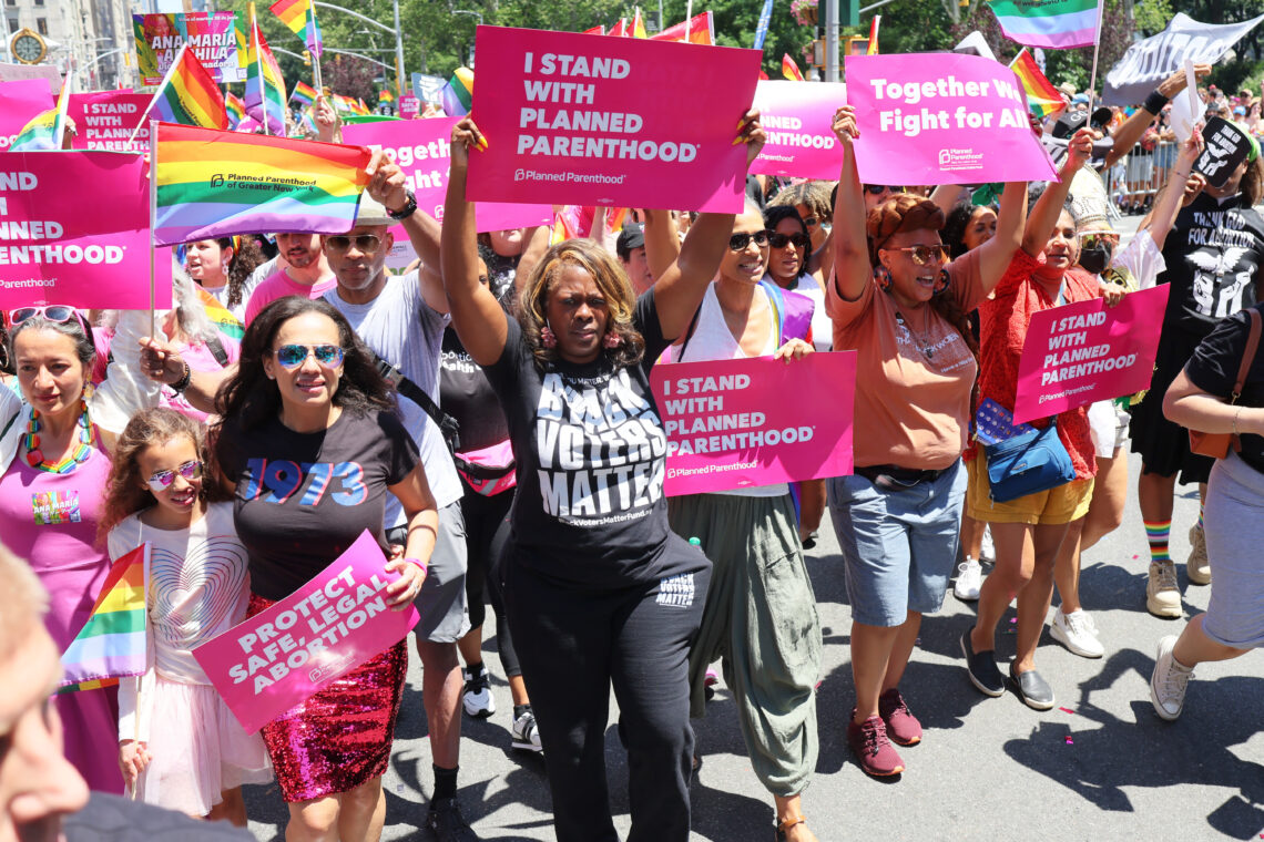 LaTosha Brown at New York City Pride