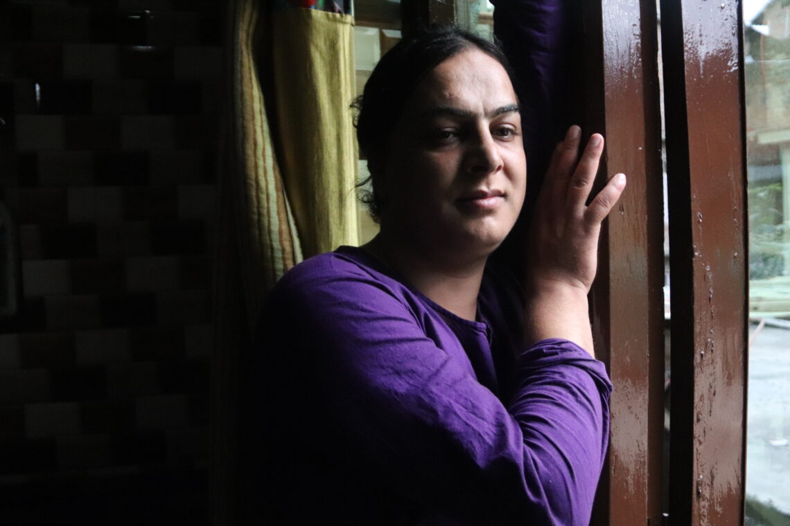 Mehak Mir at her residence in Habba Kadal, Srinagar