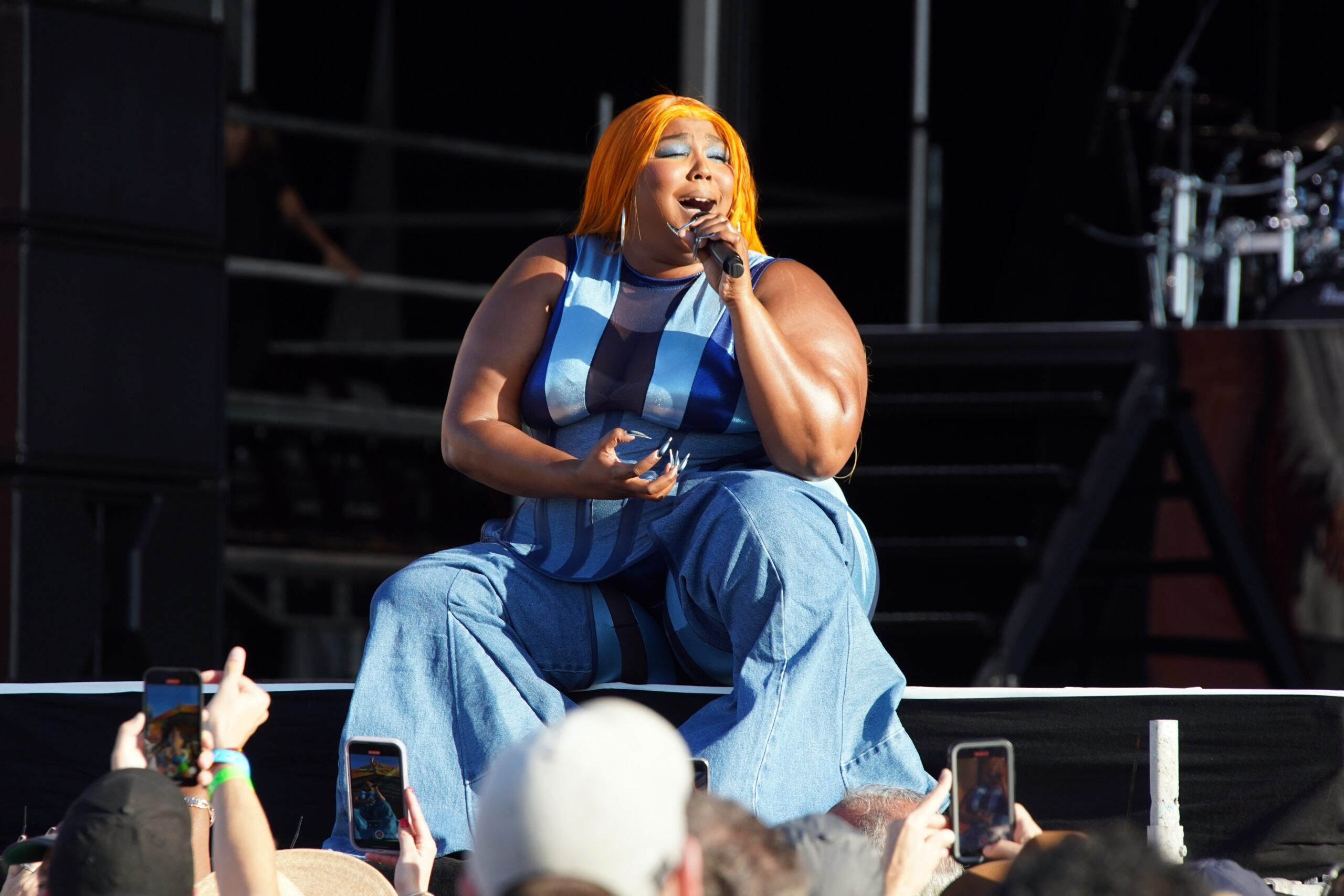 Lizzo puts her money where her mouth is. She just gave $50000 to a