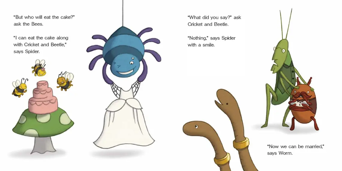 Illustration from Worm Meets Worm