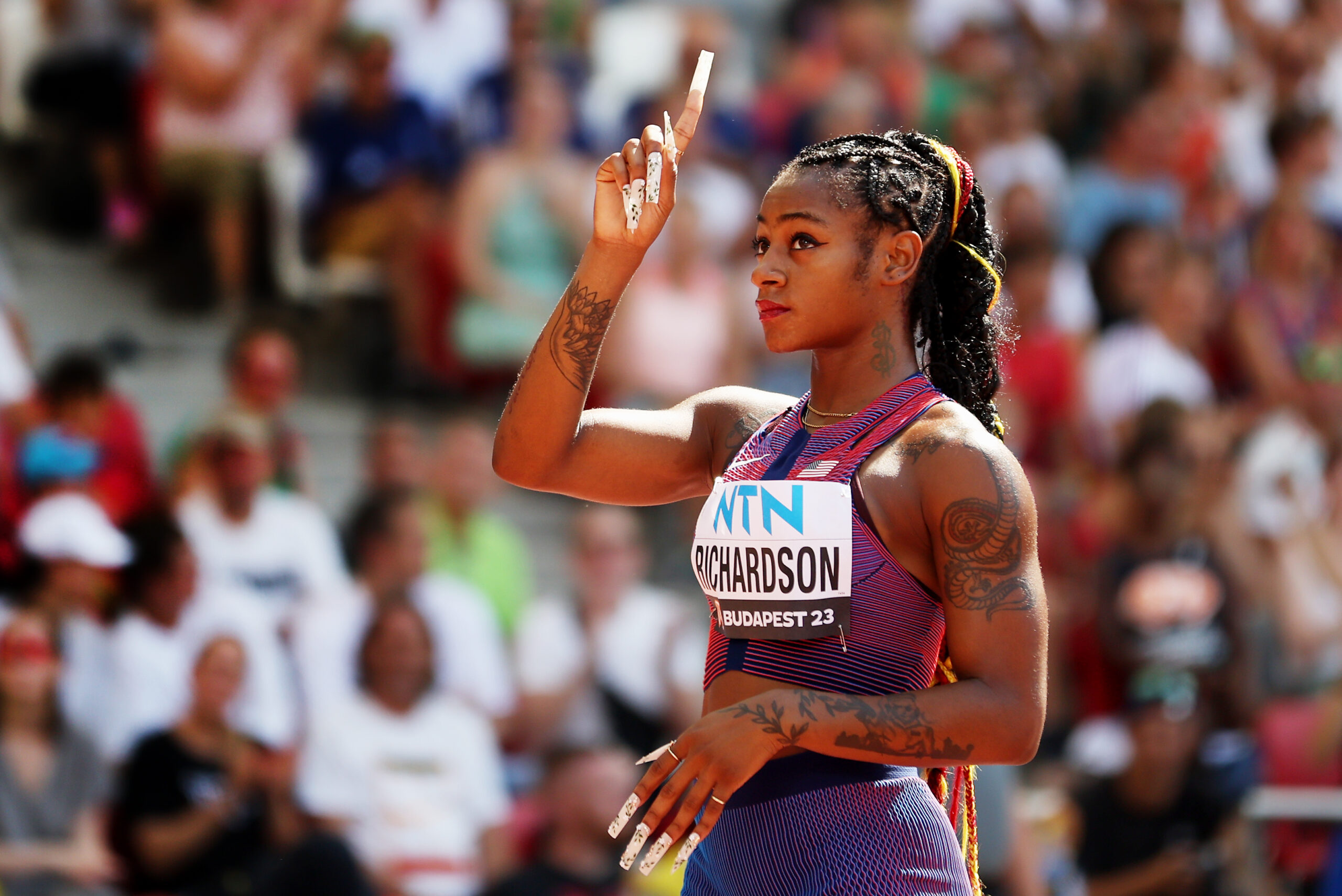Queer American Sprinter Sha Carri Richardson Is Now The Fastest Woman 