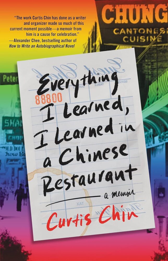 Cover of "Everything I learned, I learned in a Chinese Restaurant." 